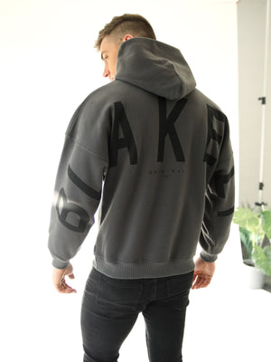 Idris Oversized Hoodie - Ash