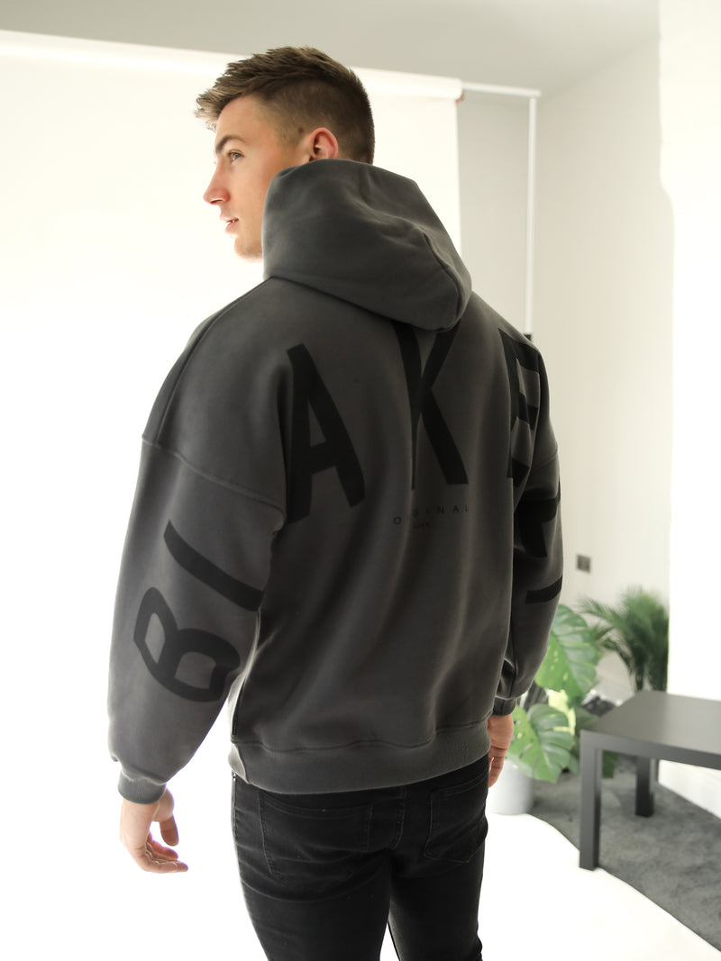 Idris Oversized Hoodie - Ash