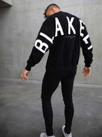 Idris Oversized Jumper - Black
