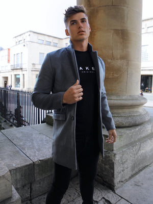 Kensington Peacoat - Grey