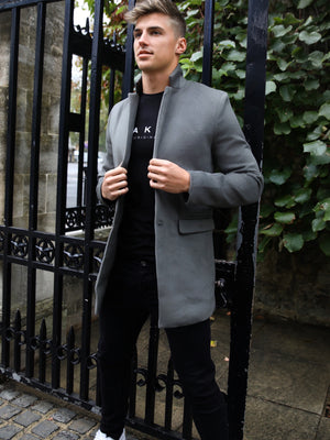 Kensington Peacoat - Khaki Green