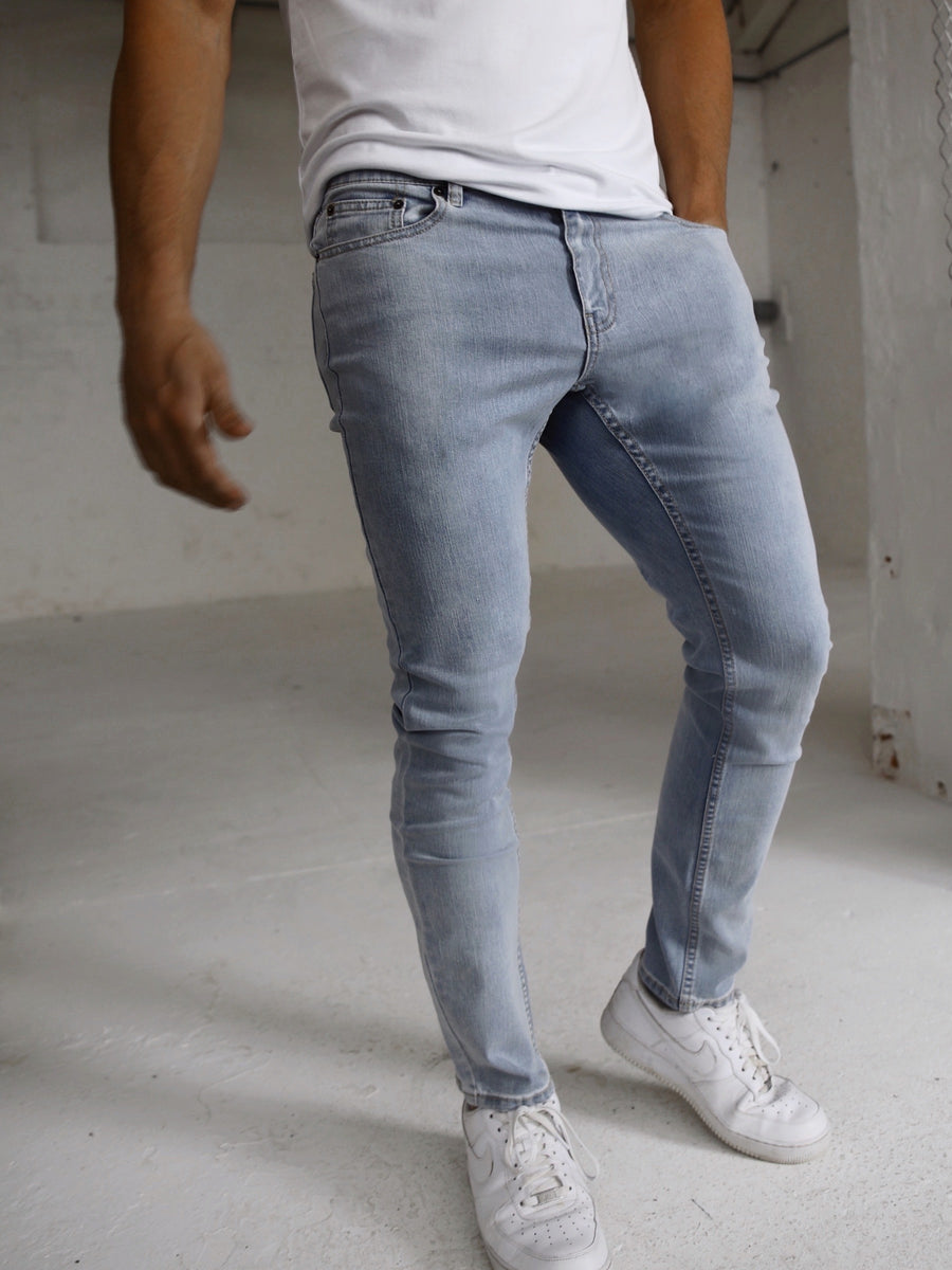 Blakely Clothing Vol. 9 Mens Light Blue Slim Jeans | Free delivery on ...