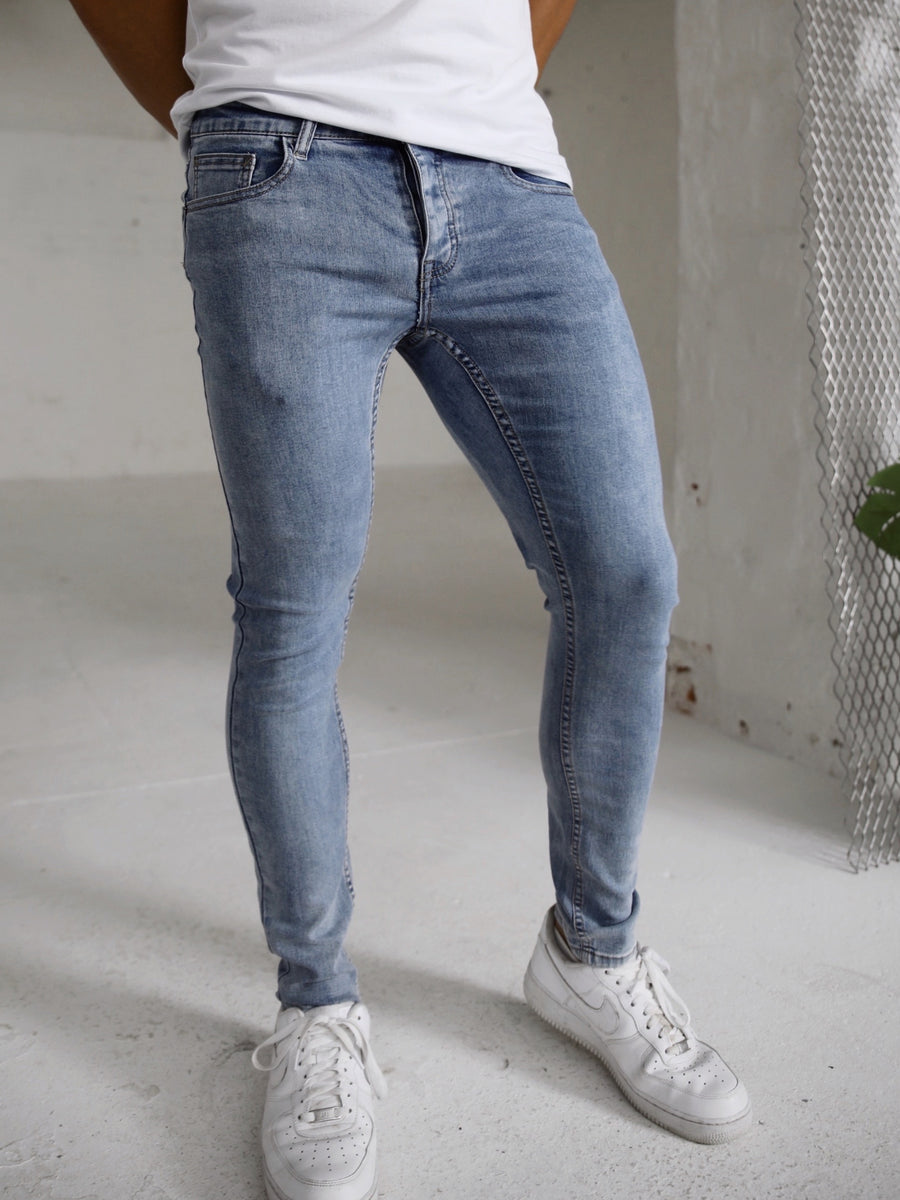 Blakely Clothing Vol. 7 Mens Light Blue Skinny Jeans | Free delivery on ...