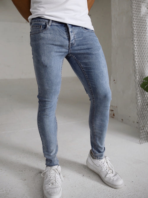 Blakely Clothing Vol. 7 Mens Light Blue Skinny Jeans | Free delivery on ...