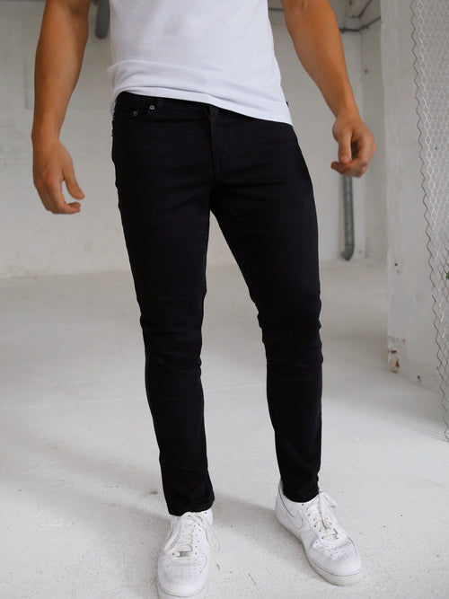 Blakely Clothing Vol. 9 Mens Black Slim Jeans | Free delivery on orders ...