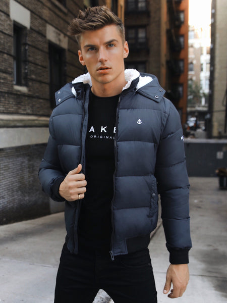 Shop Grey Puffer Jacket For Men