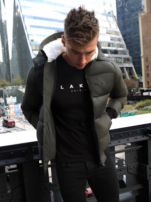 Geneva Coat - Khaki Green