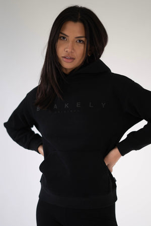 Element Womens Oversized Hoodie - Black