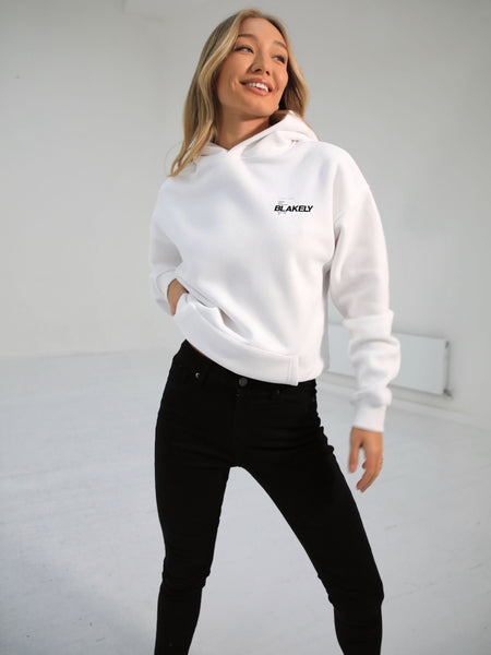 Mens white oversized on sale hoodie